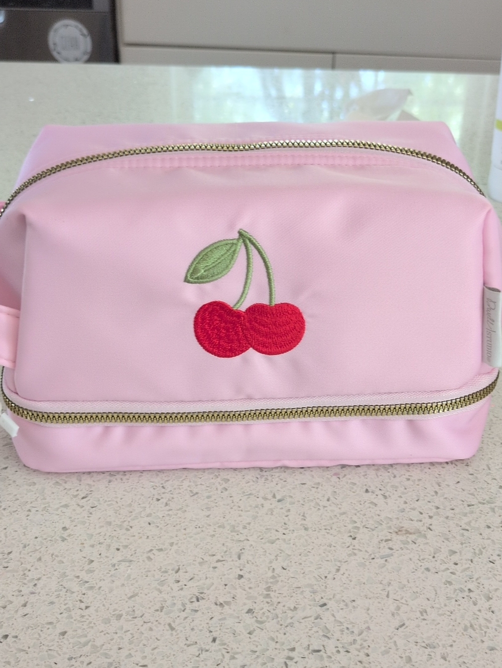 DWELL STUDIOs Pink Cherry Cosmetic Bag